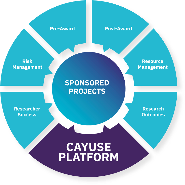 sponsored projects cayuse platform scheme