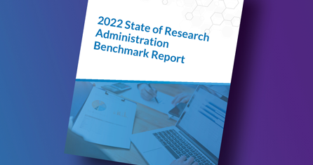 2022 state of research administration Benchmark Report